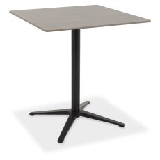 Dexter 70 x 70cm Bistro Table (Grey Sintered Stone Top) by Bentley Designs