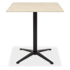 Dexter 70 x 70cm Bistro Table (Beige Sintered Stone Top) by Bentley Designs