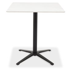 Dexter 70 x 70cm Bistro Table (White Sintered Stone Top) by Bentley Designs
