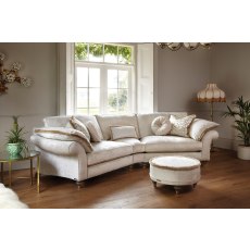 Harvard Round Footstool by Duresta