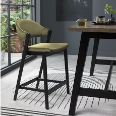 Regent Peppercorn Bar Stool (Cedar Green Velvet) by Bentley Designs Regent Peppercorn Bar Stool (Cedar Green Velvet) by Bentley Designs