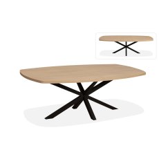 Ezra Extending Dining Table 150-207cm x 85cm (Model 5525) By MaxFurn