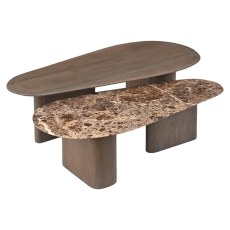 Castello Coffee Table - Smoked Charcoal (Set of 2) by Richmond Interiors Castello Coffee Table - Smoked Charcoal (Set of 2) by Richmond Interiors