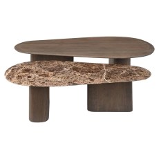 Castello Coffee Table - Smoked Charcoal (Set of 2) by Richmond Interiors Castello Coffee Table - Smoked Charcoal (Set of 2) by Richmond Interiors