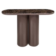 Almundi Console Table - Chocolate Brown by Richmond Interiors