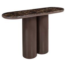 Almundi Console Table - Chocolate Brown by Richmond Interiors