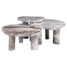 Camino Coffee Table - Blush Beige (Set of 3) by Richmond Interiors Camino Coffee Table - Blush Beige (Set of 3) by Richmond Interiors