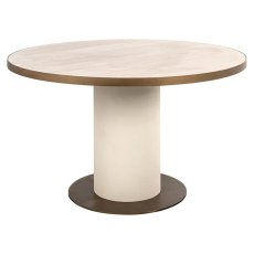 Dining Table Tivoli White 130cm by Richmond Interiors Dining Table Tivoli White 130cm by Richmond Interiors