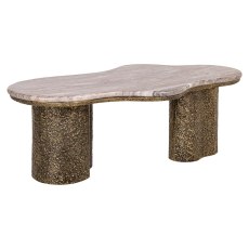 Abandos Coffee Table (Brass Antique) by Richmond Interiors Abandos Coffee Table (Brass Antique) by Richmond Interiors