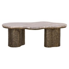 Abandos Coffee Table (Brass Antique) by Richmond Interiors Abandos Coffee Table (Brass Antique) by Richmond Interiors