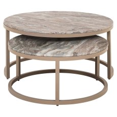 Fairfax Coffee Table - Clay (Set of 2) by Richmond Interiors Fairfax Coffee Table - Clay (Set of 2) by Richmond Interiors