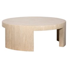 Alexander Jones Beige Round Coffee Table (Biltmore) by Richmond Interiors Alexander Jones Beige Round Coffee Table (Biltmore) by Richmond Interiors