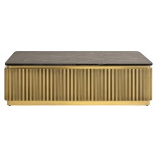 Ironville Coffee Table - Gold - by Richmond Interiors