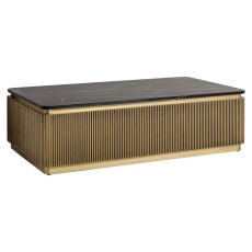Ironville Coffee Table - Gold - by Richmond Interiors