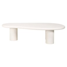 Bloomstone 160 x 80cm Coffee Table - White by Richmond Interiors Bloomstone 160 x 80cm Coffee Table - White by Richmond Interiors