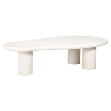 Bloomstone 160 x 80cm Coffee Table - White by Richmond Interiors Bloomstone 160 x 80cm Coffee Table - White by Richmond Interiors