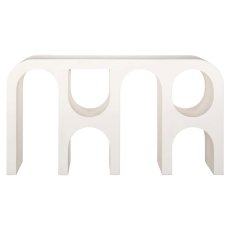 Bloomstone Console Table - White by Richmond Interiors