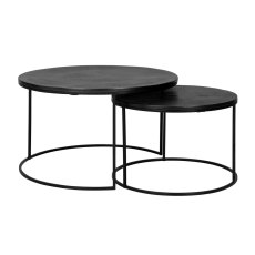 Bolder Coffee Table - Black (Set of 2) by Richmond Interiors Bolder Coffee Table - Black (Set of 2) by Richmond Interiors