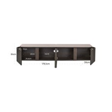 TV Cabinet Nando Brown by Richmond Interiors TV Cabinet Nando Brown by Richmond Interiors