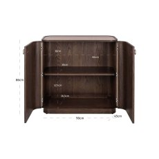 Sideboard Willox Beige 2 Door by Richmond Interiors Sideboard Willox Beige 2 Door by Richmond Interiors