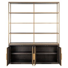 Display Cabinet Carter Brown Large 4 Door by Richmond Interiors Display Cabinet Carter Brown Large 4 Door by Richmond Interiors