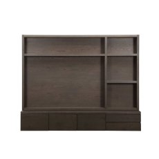 TV Cabinet Lachance Brown 3 Door 2 Drawer by Richmond Interiors TV Cabinet Lachance Brown 3 Door 2 Drawer by Richmond Interiors