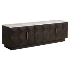 TV Cabinet Claremont Brown by Richmond Interiors TV Cabinet Claremont Brown by Richmond Interiors