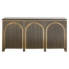Sideboard Les Arcs Brushed Gold by Richmond Interiors Sideboard Les Arcs Brushed Gold by Richmond Interiors