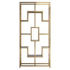 Display Cabinet Magnus Brushed Gold by Richmond Interiors Display Cabinet Magnus Brushed Gold by Richmond Interiors