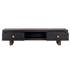 TV Cabinet Hunter Black Rustic by Richmond Interiors TV Cabinet Hunter Black Rustic by Richmond Interiors