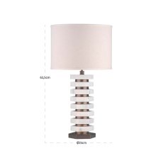 Table Lamp Haspen Natural by Richmond Interiors Table Lamp Haspen Natural by Richmond Interiors
