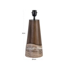 Table Lamp Peyton Smoked Charcoal by Richmond Interiors Table Lamp Peyton Smoked Charcoal by Richmond Interiors