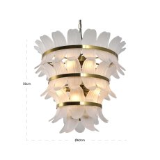 Chandelier Ameline Brass Antique by Richmond Interiors Chandelier Ameline Brass Antique by Richmond Interiors