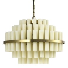Chandelier Zerine White by Richmond Interiors Chandelier Zerine White by Richmond Interiors