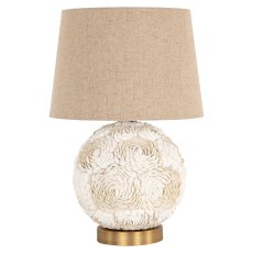 Table Lamp Jamie White by Richmond Interiors Table Lamp Jamie White by Richmond Interiors