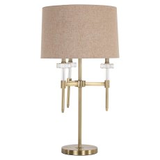 Table Lamp Josie Brushed Gold by Richmond Interiors Table Lamp Josie Brushed Gold by Richmond Interiors