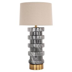Table Lamp Jaylee Black/white by Richmond Interiors Table Lamp Jaylee Black/white by Richmond Interiors