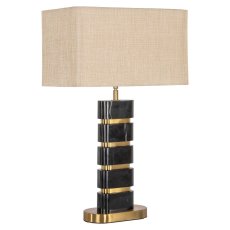Table Lamp Levina Black/gold by Richmond Interiors Table Lamp Levina Black/gold by Richmond Interiors