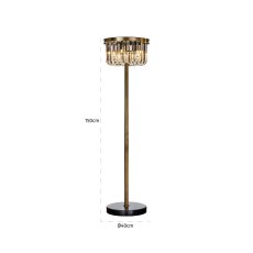 Floor Lamp Dagmar Bronze by Richmond Interiors Floor Lamp Dagmar Bronze by Richmond Interiors