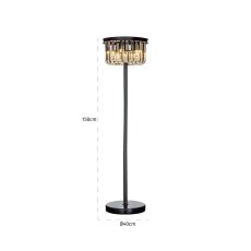 Floor Lamp Dagmar Black by Richmond Interiors Floor Lamp Dagmar Black by Richmond Interiors