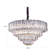 Chandelier Bece Chrome by Richmond Interiors Chandelier Bece Chrome by Richmond Interiors