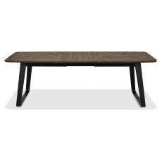 Emerson Weathered Oak and Peppercorn 6-8 Seater Extending Dining Table by Bentley Designs Emerson Weathered Oak and Peppercorn 6-8 Seater Extending Dining Table by Bentley Designs