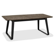 Emerson Weathered Oak and Peppercorn 6-8 Seater Extending Dining Table by Bentley Designs Emerson Weathered Oak and Peppercorn 6-8 Seater Extending Dining Table by Bentley Designs