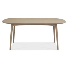 Dansk Scandi Oak 6 Seater Dining Table by Bentley Designs Dansk Scandi Oak 6 Seater Dining Table by Bentley Designs