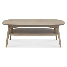 Dansk Scandi Oak Coffee Table with Shelf by Bentley Designs Dansk Scandi Oak Coffee Table with Shelf by Bentley Designs