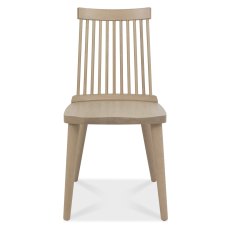 Spindle Dining Chairs - Scandi Oak (Pair) by Bentley Designs Spindle Dining Chairs - Scandi Oak (Pair) by Bentley Designs