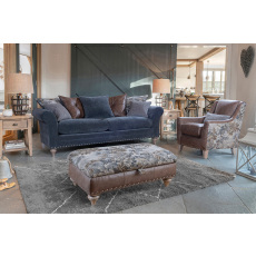 Utah Two Tone Accent Chair by Alstons