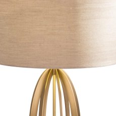 Olive Antique Brass Finish Table Lamp