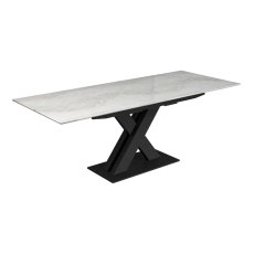 Adriano 160-220cm Marble Extending Dining Table