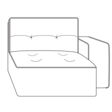 Gravina Chaise Longue Section 109cm (Right) by Italia Living Gravina Chaise Longue Section 109cm (Right) by Italia Living